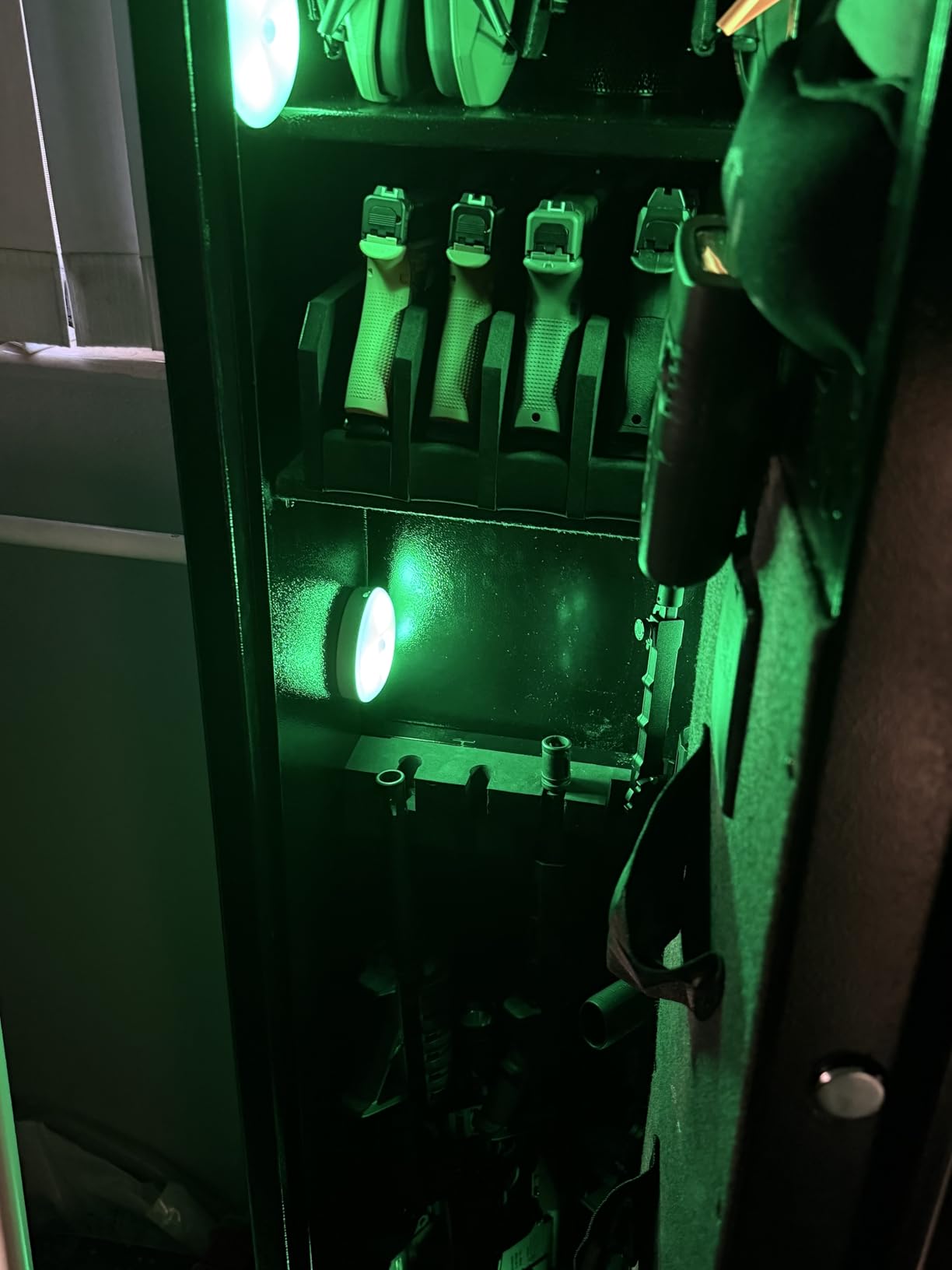 [No Assembly Required] Gun Safe for Rifles and Pistols, 10-12 Gun Cabinets for Rifles and Shotguns, Fast Biometric Fingerprint Long Gun Locker for Home & Hunting for Enthusiasts 57