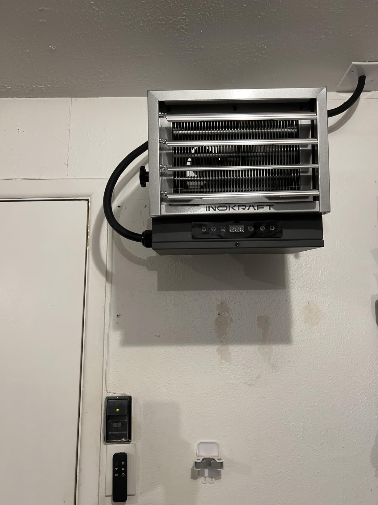 InoKraft 7500W Electric Garage Heater, 240V with NEMA 14-50P Plug customer photo 1