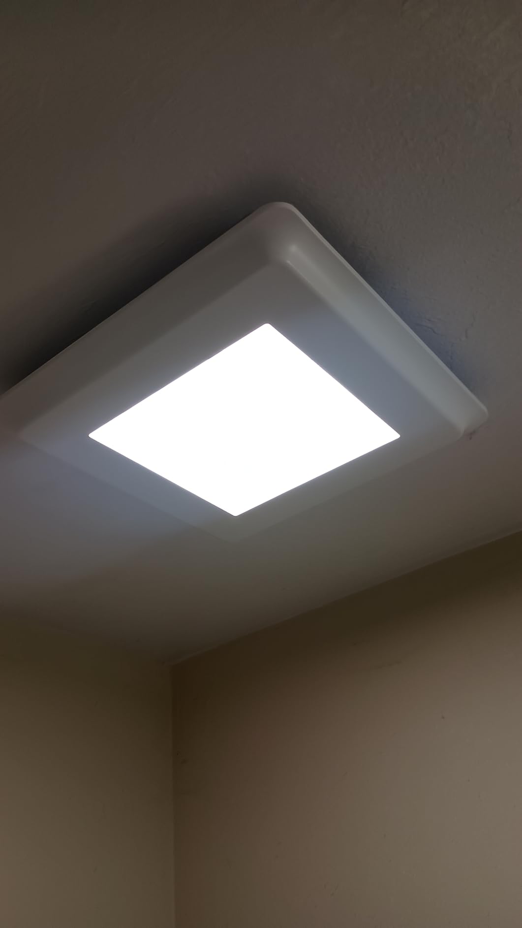 Amico Bathroom Exhaust Fan with Light, 80 CFM, 0.9 Sones, 1000LM, 5CCT | Easy Install, Ceiling Opening 8.8'' x 8.8'', Ceiling Mount Shower Bathroom Fan, Household Ventilation Fan, ETL & FCC customer photo 1