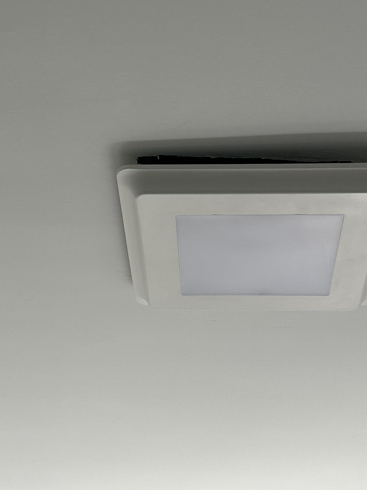 Amico Bathroom Exhaust Fan with Light, 80 CFM, 0.9 Sones, 1000LM, 5CCT | Easy Install, Ceiling Opening 8.8'' x 8.8'', Ceiling Mount Shower Bathroom Fan, Household Ventilation Fan, ETL & FCC customer photo 2