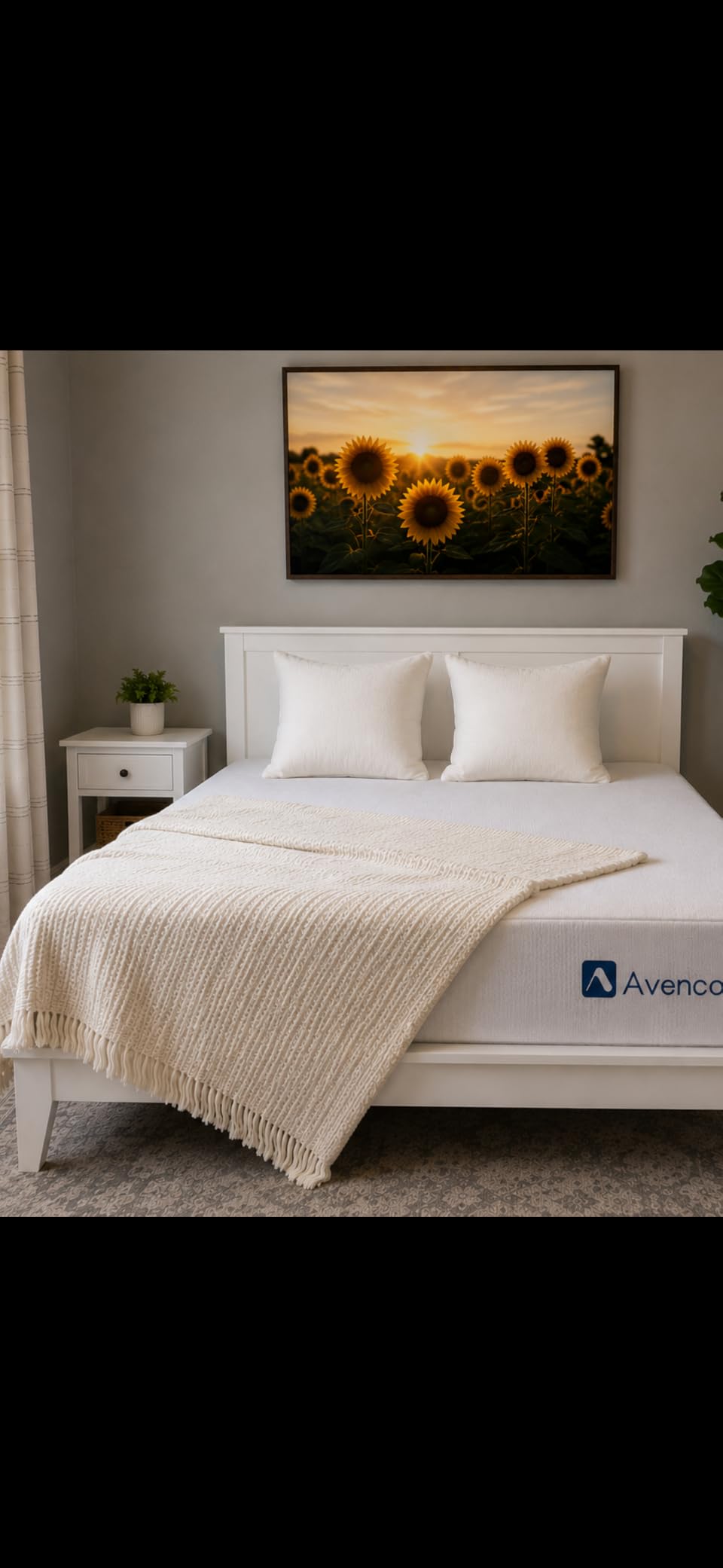 Avenco Twin Mattress, 5 Inch Twin Size Mattress, Gel Memory Foam Mattresses for Cooling Night Sleep & Pressure Relief, Colchones Fiberglass Free CertiPUR-US Certified customer photo 2