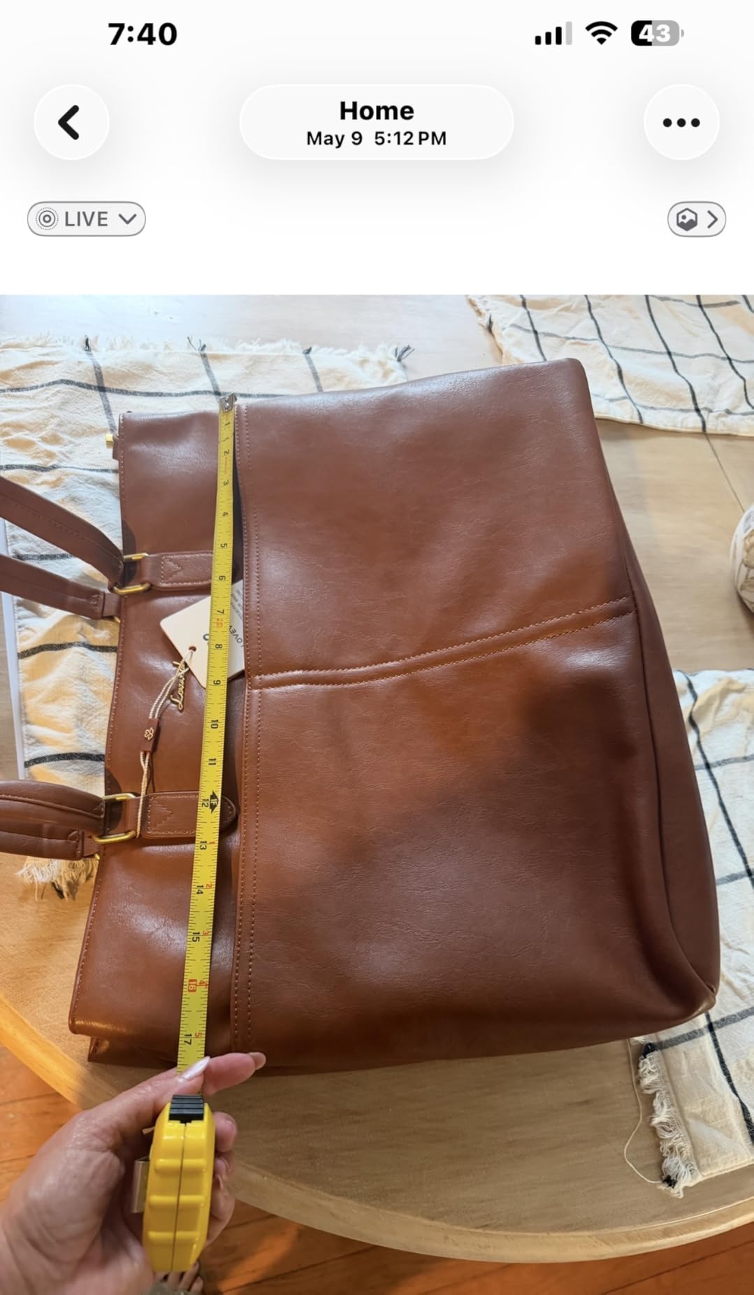 LOVEVOOK Work Tote Bags for Women, Vintage Leather 15.6 Inch Laptop Bag with Large Cup Holder, Teacher Nurse Medical Professional Computer Bag, Office Briefcase Handbag Gift customer photo 1