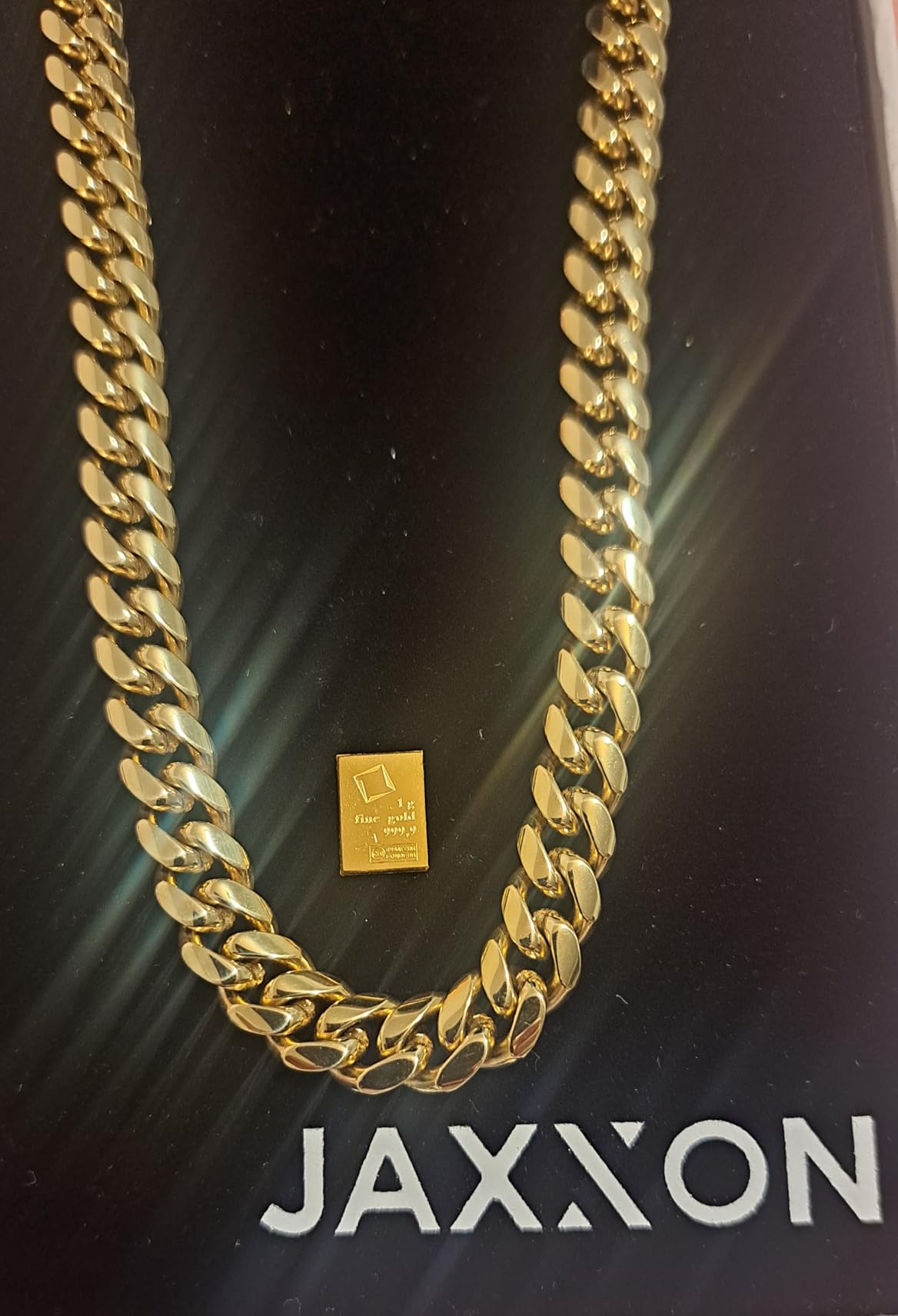 JAXXON Cuban Link Chain - Mens Necklace customer photo 2