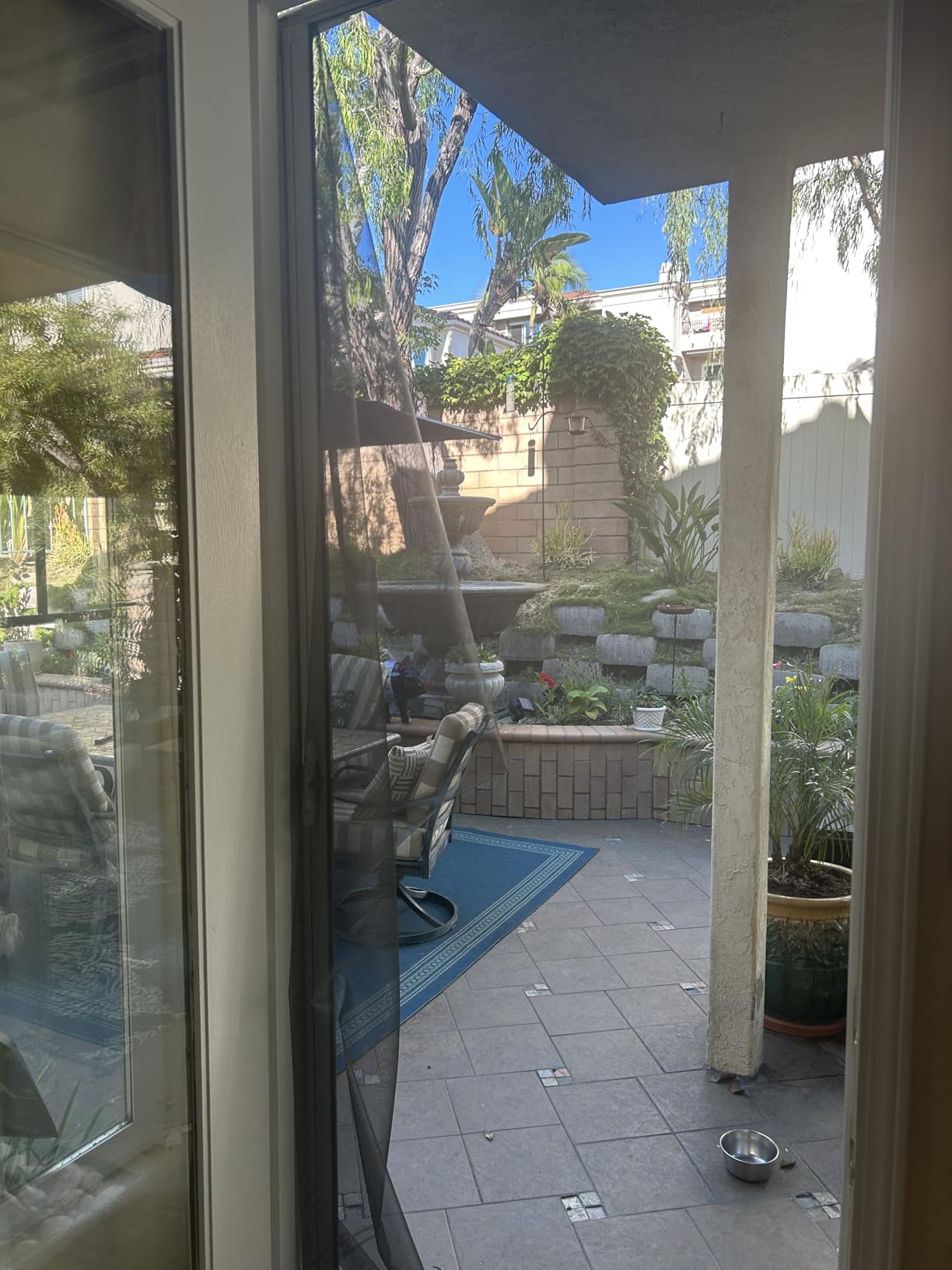 Genius Cool Retractable Screen Doors for Single Door, Standard Width Height | Width (32 in to 36 in) x Height 80 in, White, Roll Away Retractable Screen Doors for Front Door and More, Easy Install customer photo 1