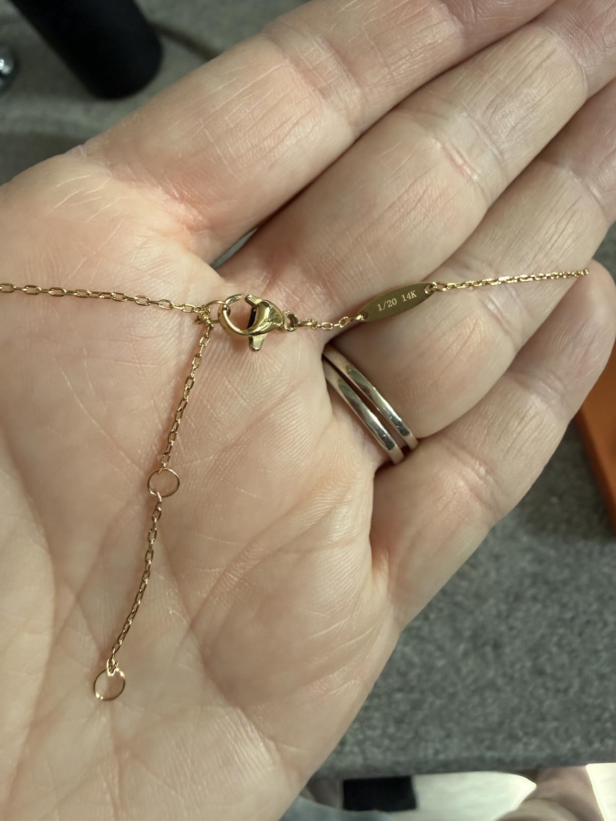 Gold Chain for Men & Women, 14K Gold Chain Necklace for Women & Men Chains for Mens Figaro Chains Necklaces 4mm Width, 20