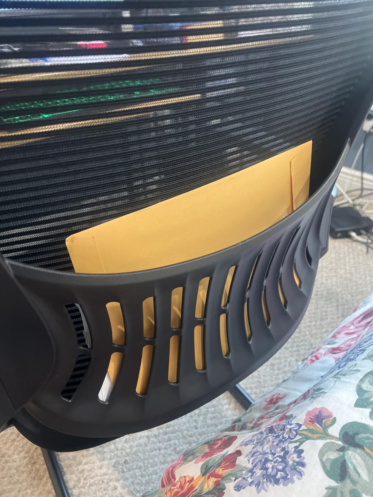 DUMOS Office Desk Chair Set of 6, Computer Chairs, Mesh Back, Sled Base, Ergonomic Executive, Lumbar Support customer photo 1