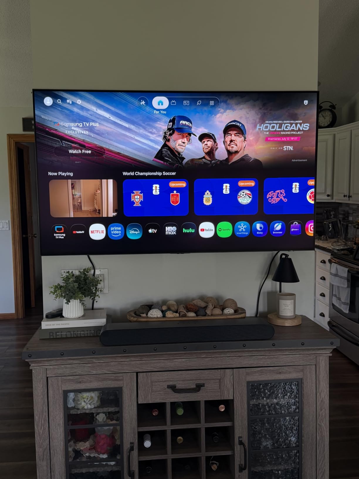 Samsung 55-Inch Class OLED S90H Series Samsung Vision AI Smart TV (2026 Model, 55S90H) OLED HDR+ with Glare Free, NQ4 AI Gen3 Processor, 4K AI Upscaling Pro, AI Motion Enhancer Pro, Alexa Built-in customer photo 1