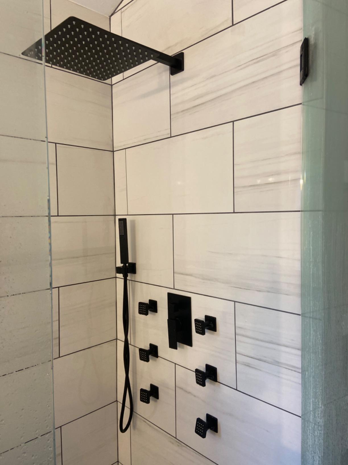 ENGA Dual Rain LED Shower System, 14