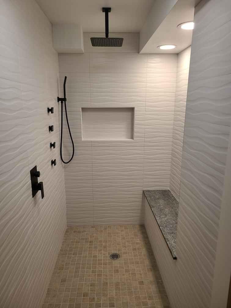 Shower System with Body Jets,Bostingner 12