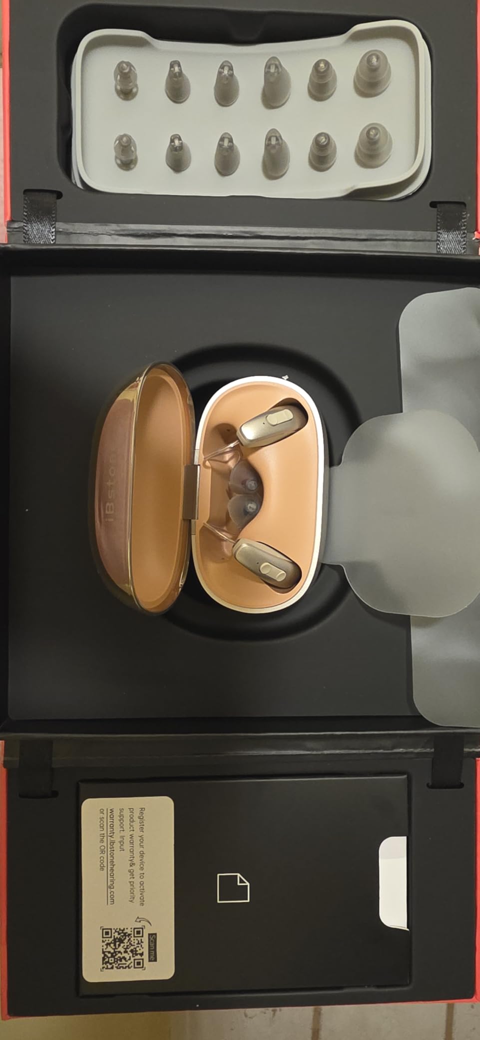 AuraLink Bluetooth Hearing Aids: App-Controlled Precise Fitting | AI Noise Reduction - Bluetooth Streaming - IP68 Waterproof - UV Cleaning customer photo 1