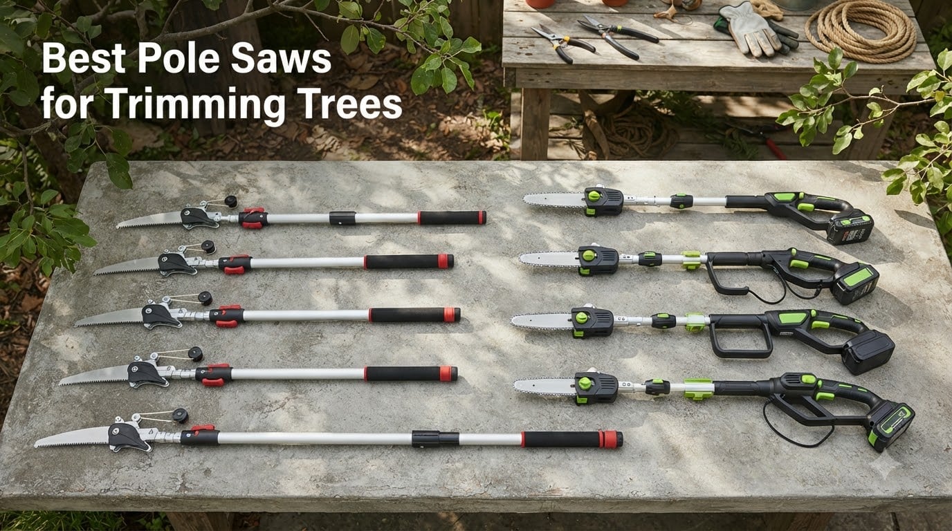 Best Pole Saws for Trimming Trees
