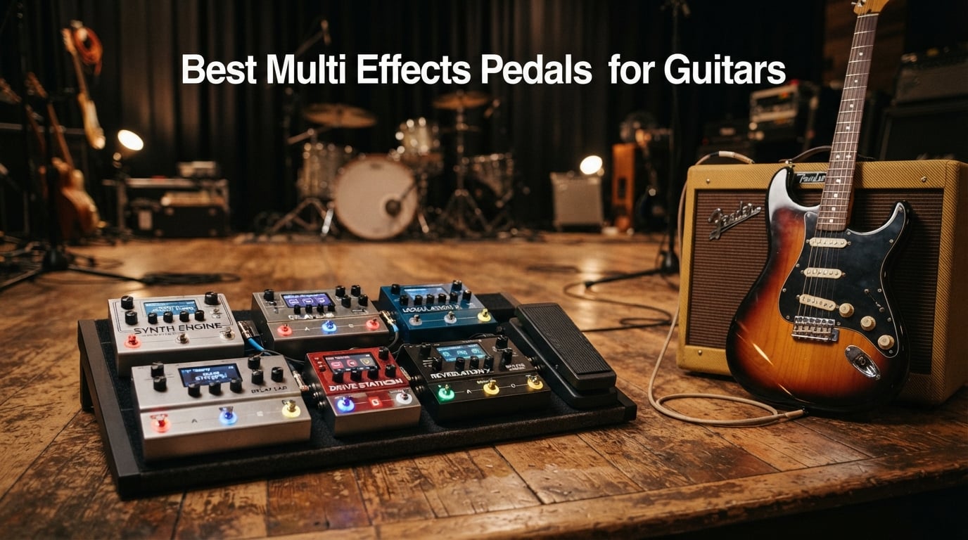 Best Multi Effects Pedals for Guitars