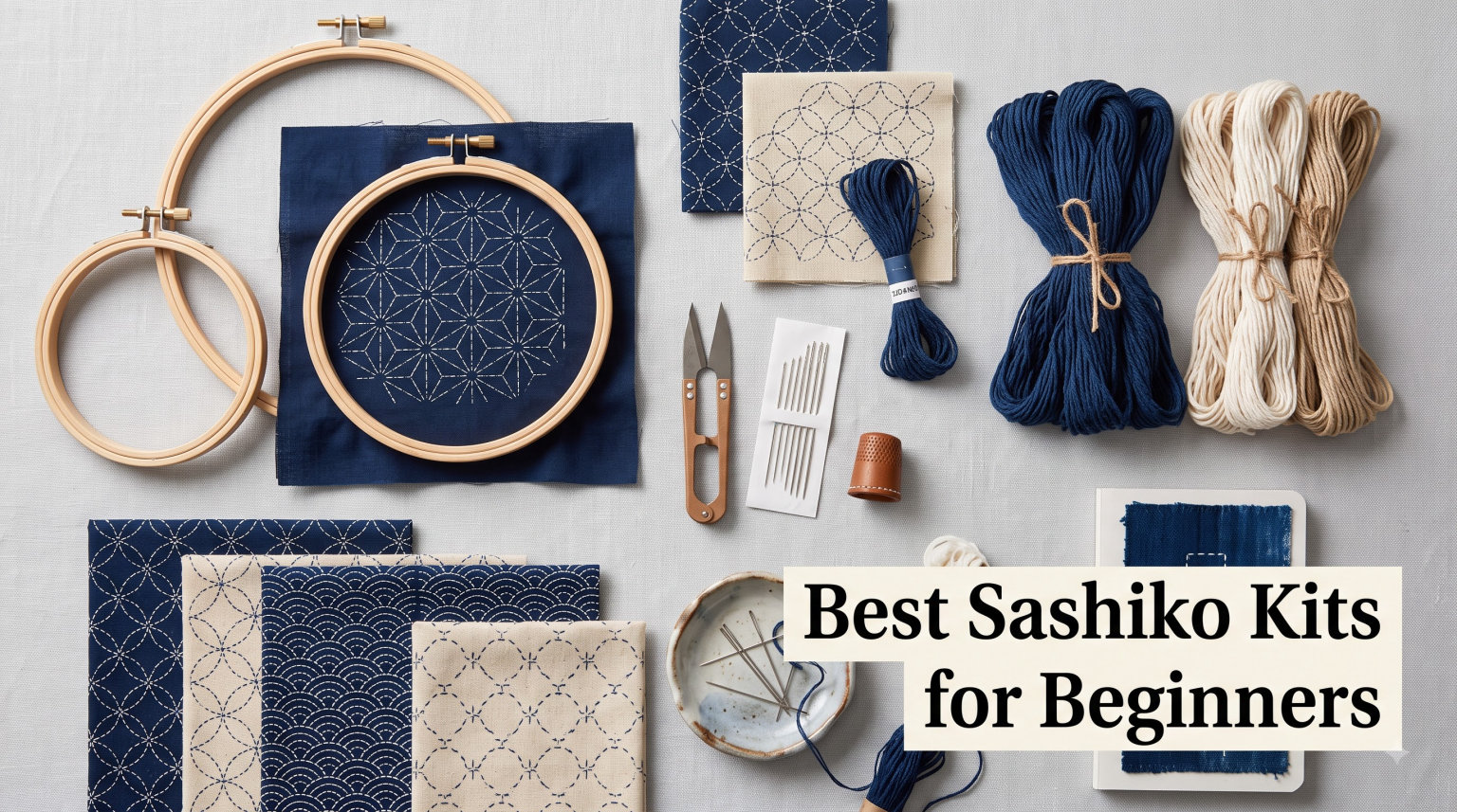Best Sashiko Kits for Beginners