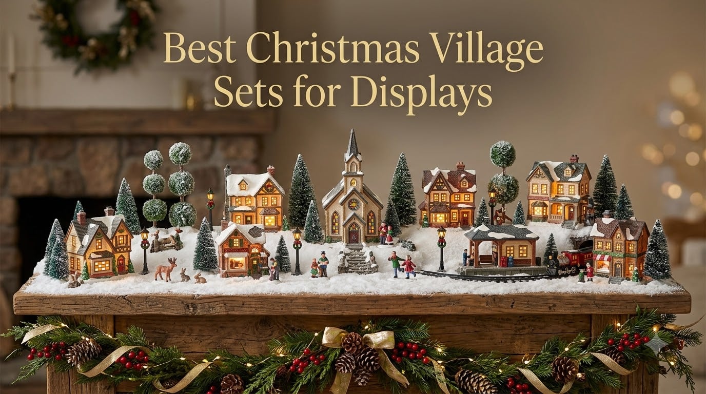 Best Christmas Village Sets for Displays