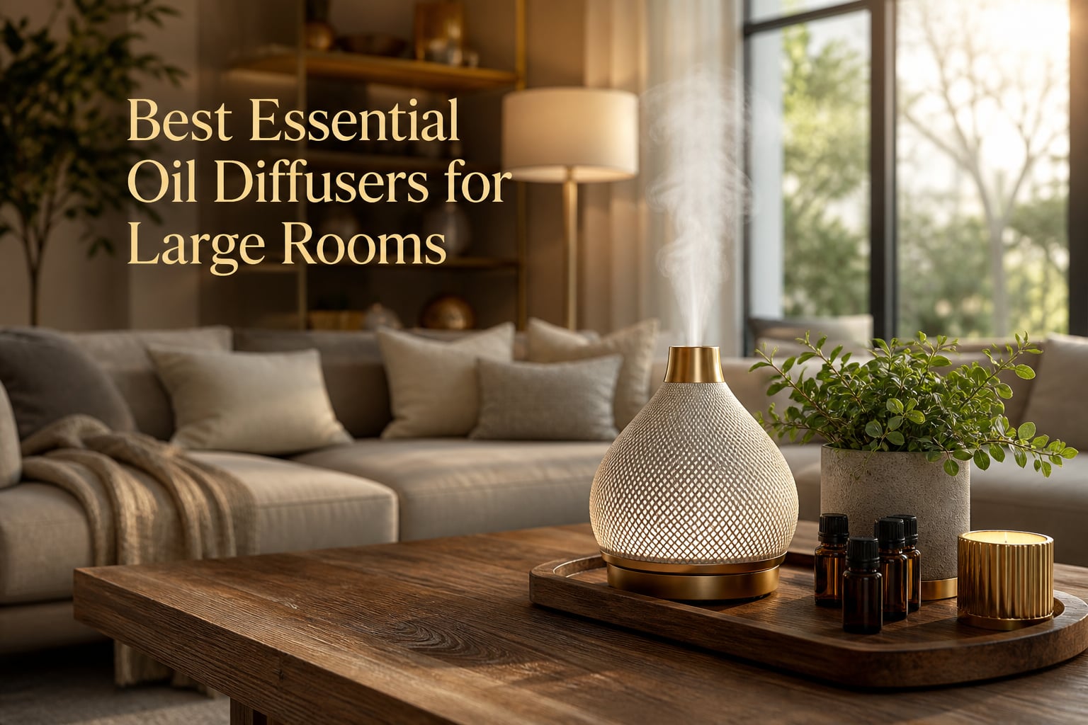 Best Essential Oil Diffusers for Large Rooms