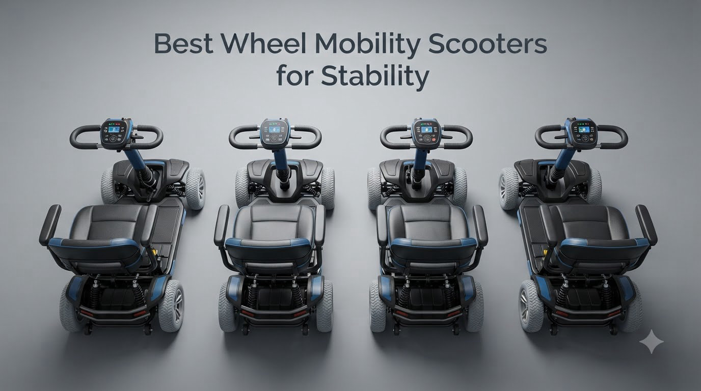 Best 4 Wheel Mobility Scooters for Stability
