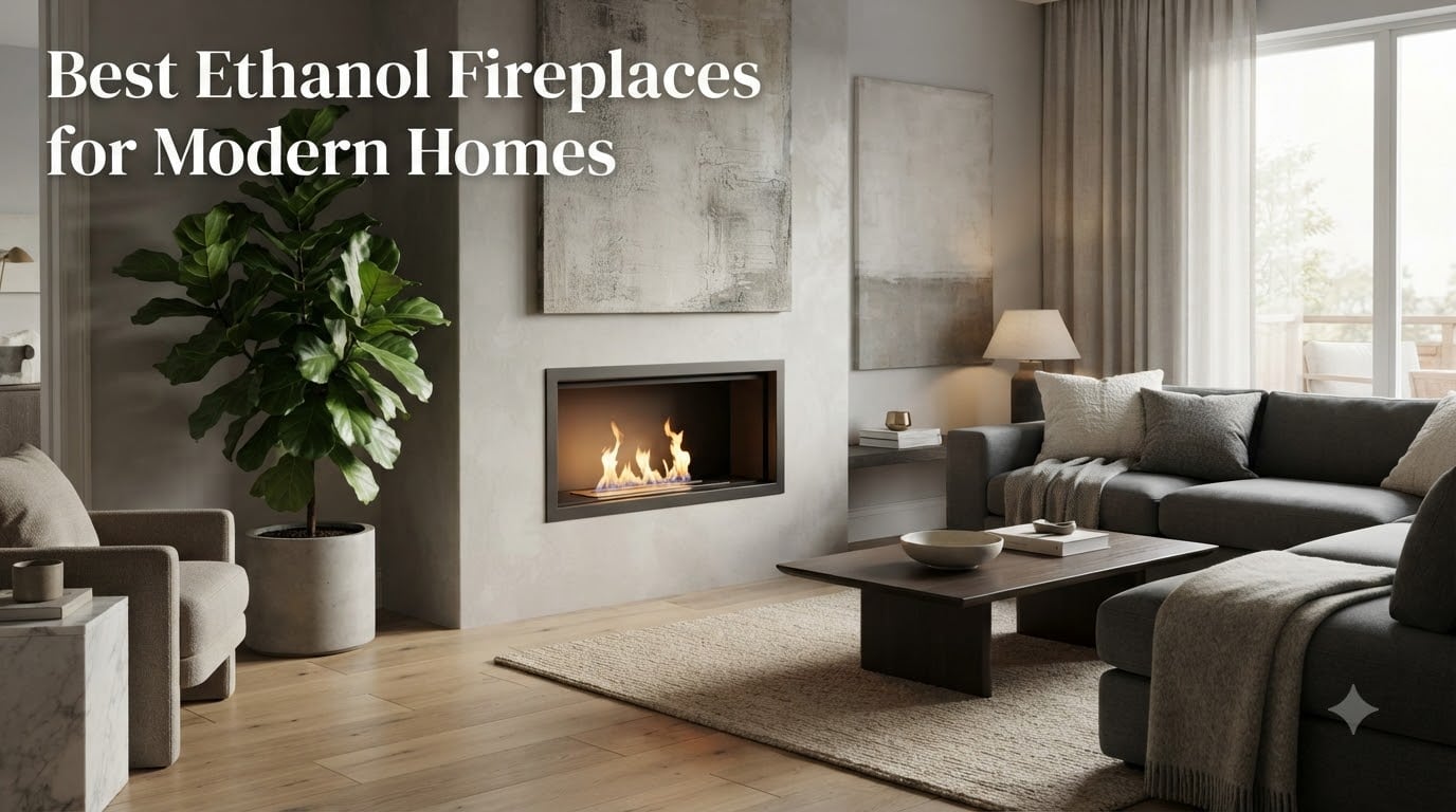 Best Ethanol Fireplaces for Modern Homes