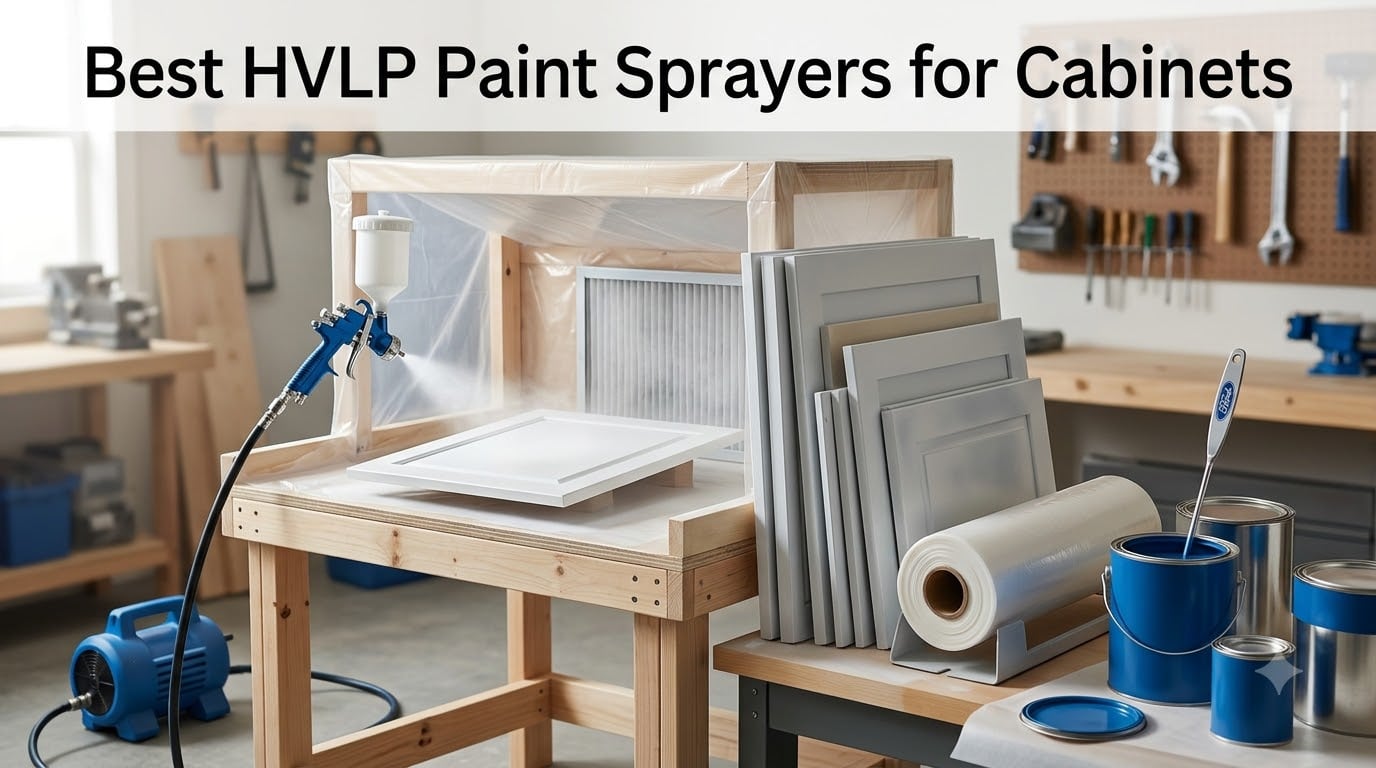Best HVLP Paint Sprayers for Cabinets