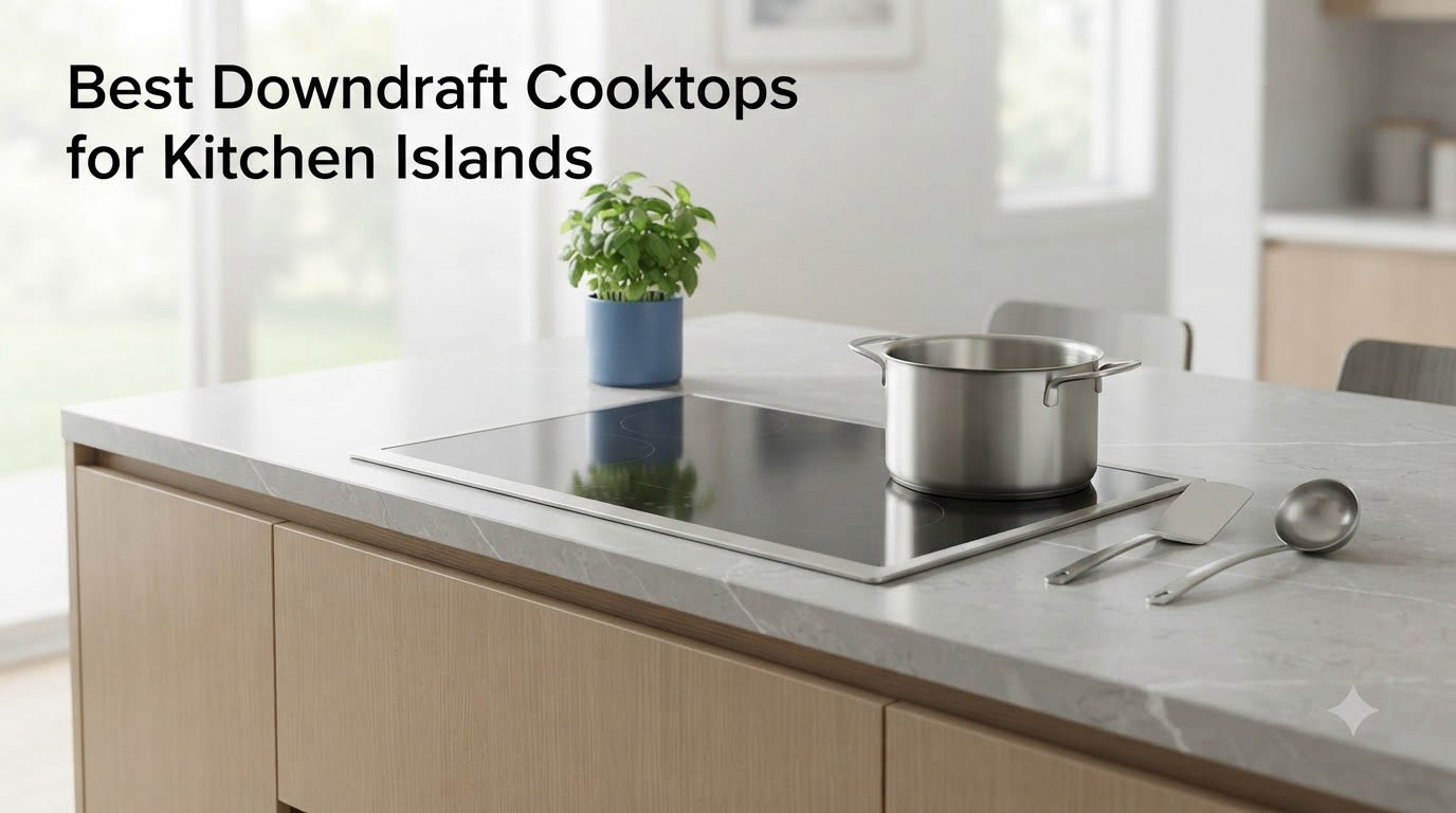Best Downdraft Cooktops for Kitchen Islands