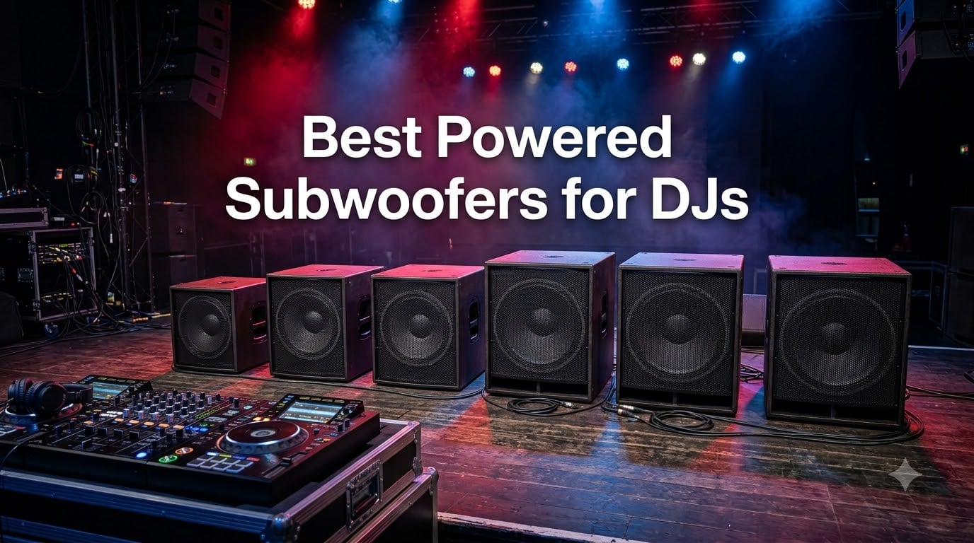 Best Powered Subwoofers for DJs