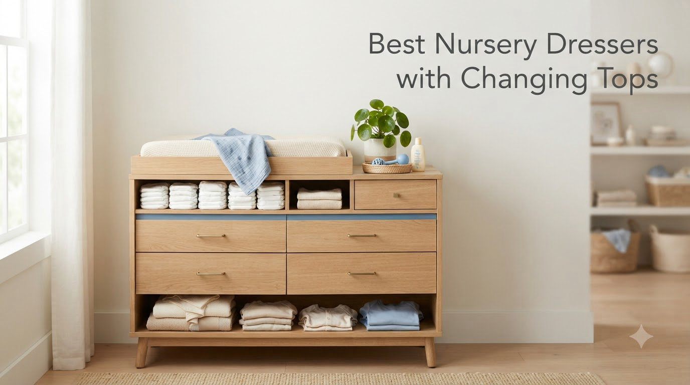 Best Nursery Dressers with Changing Tops