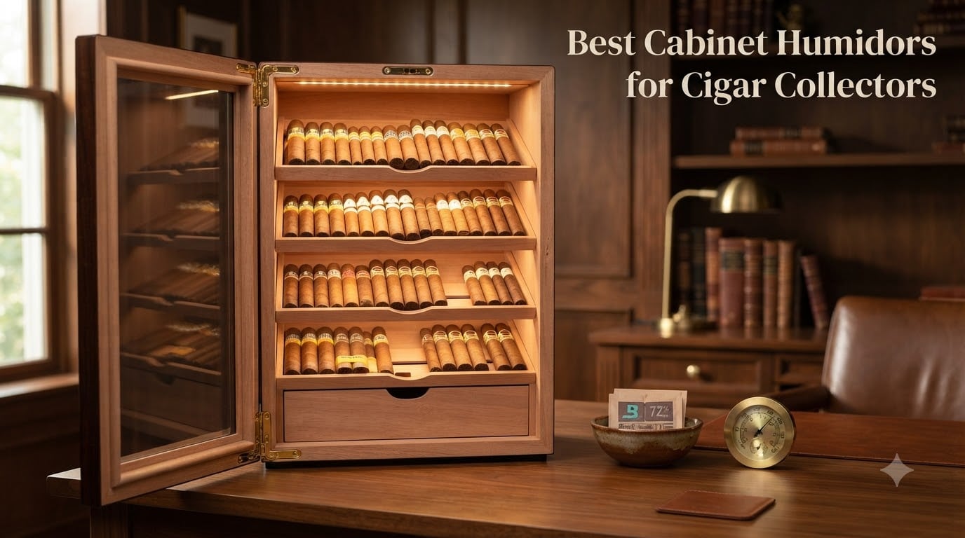 Best Cabinet Humidors for Cigar Collectors