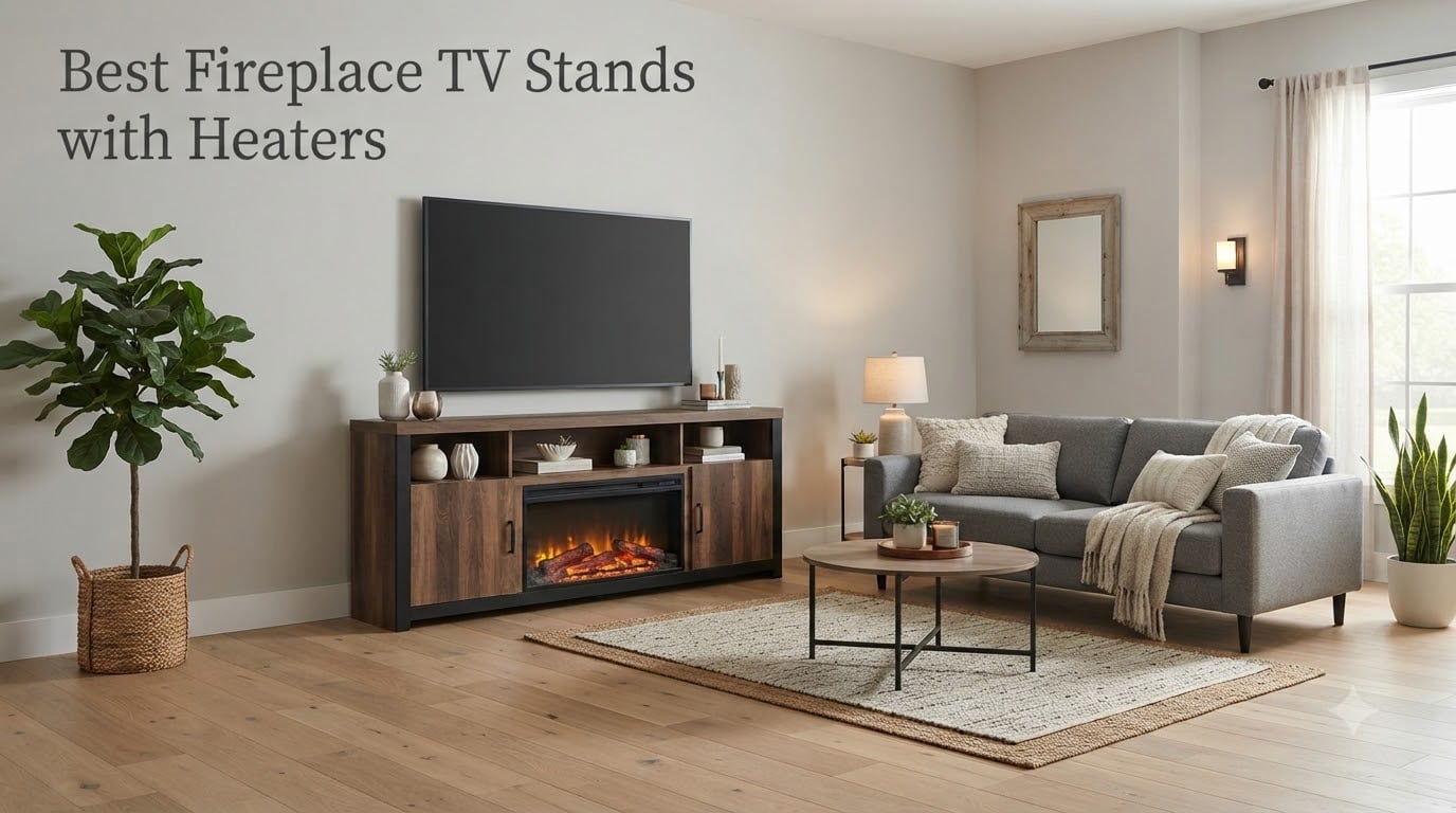 Best Fireplace TV Stands with Heaters