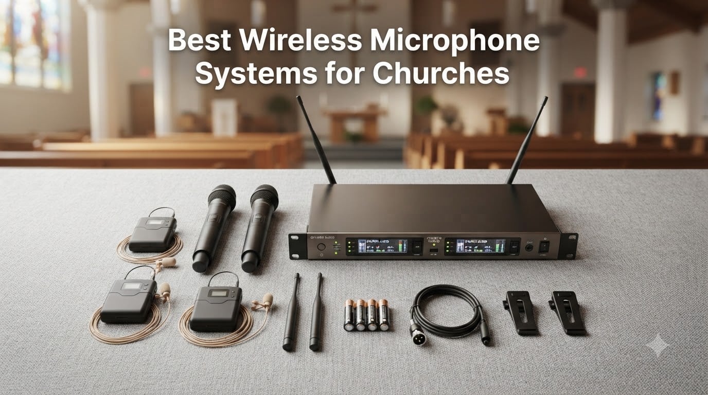 Best Wireless Microphone Systems for Churches