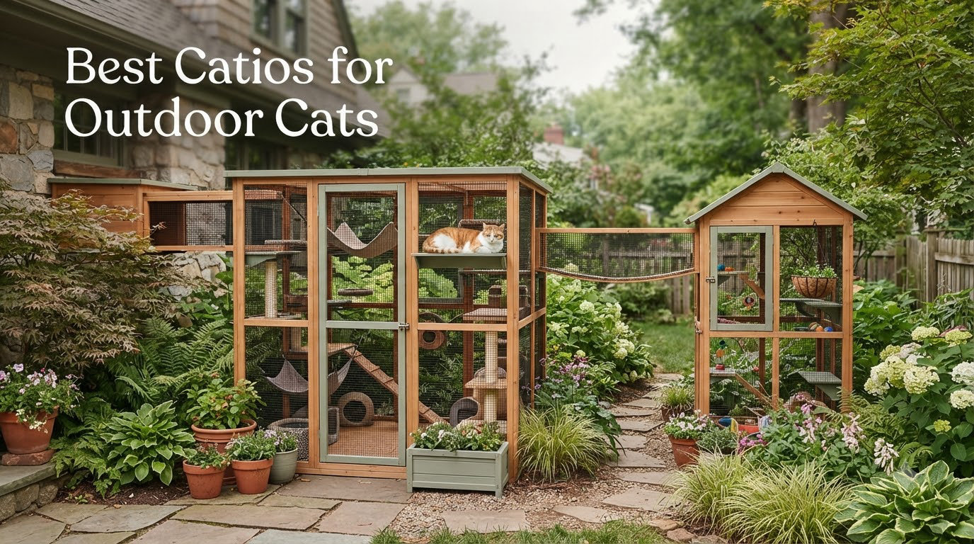 Best Catios for Outdoor Cats