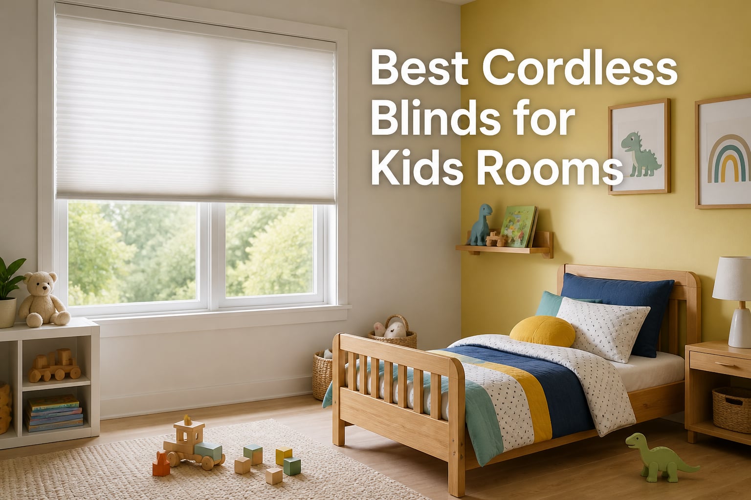 Best Cordless Blinds for Kids Rooms