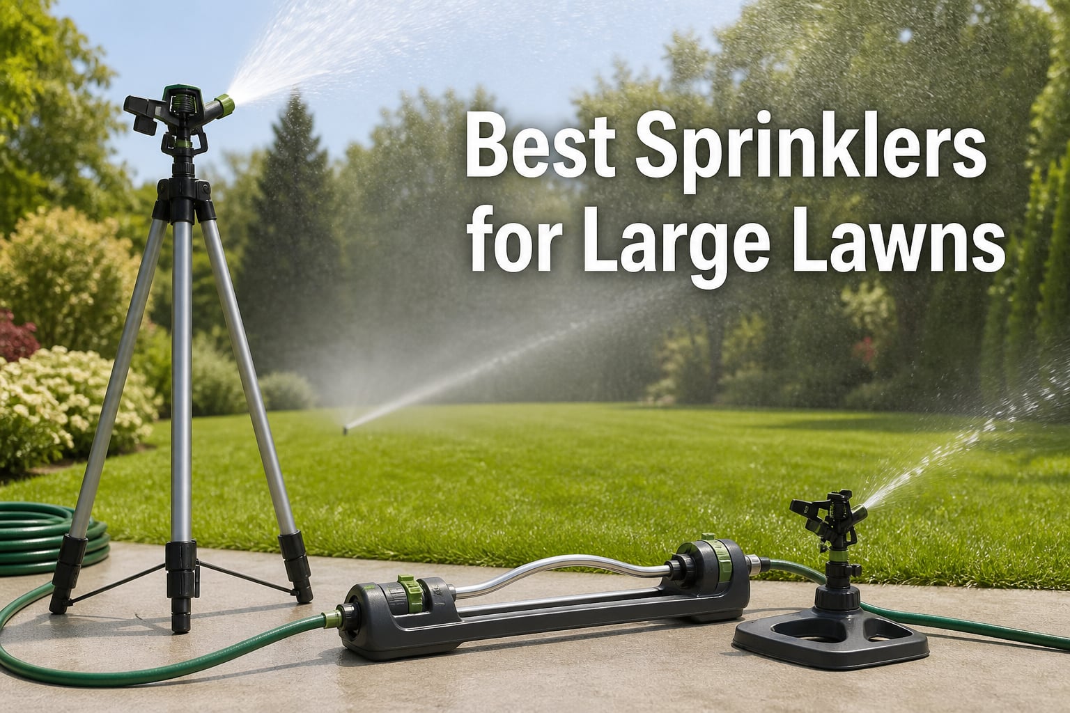 Best Sprinklers for Large Lawns