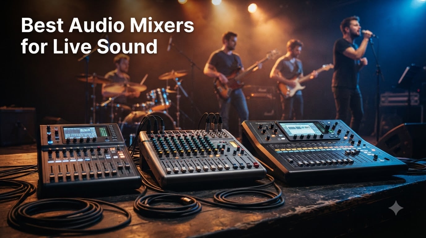 Best Audio Mixers for Live Sound