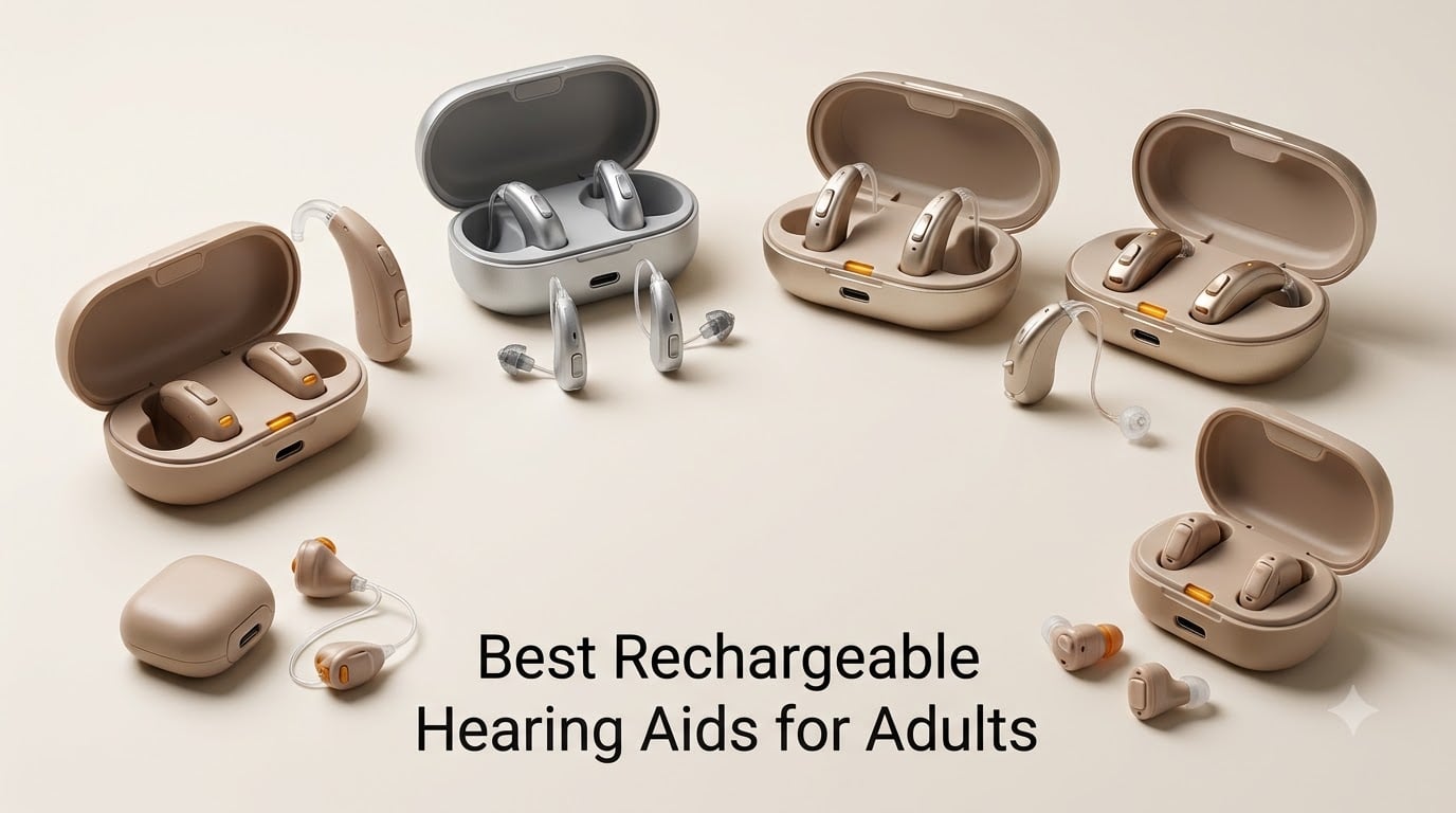 Best Rechargeable Hearing Aids for Adults