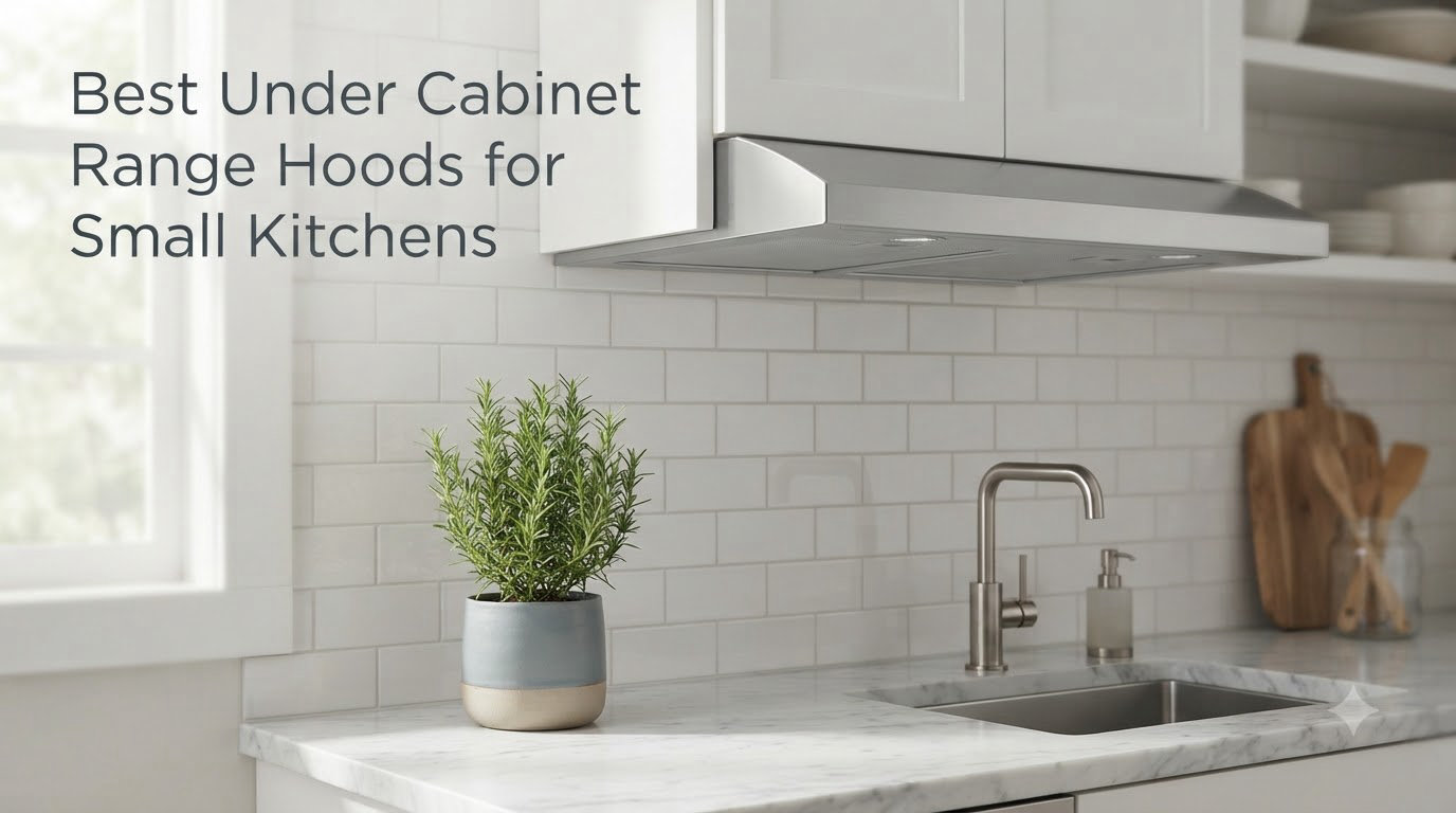 Best Under Cabinet Range Hoods for Small Kitchens