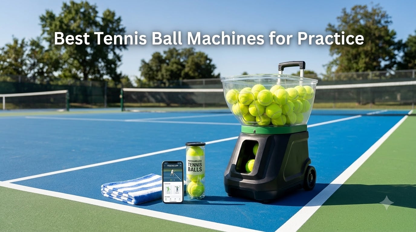 Best Tennis Ball Machines for Practice