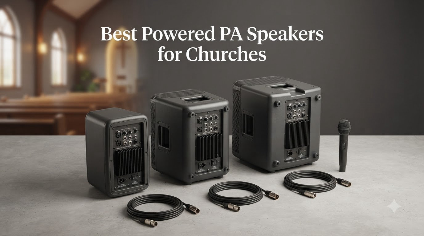 Best Powered PA Speakers for Churches
