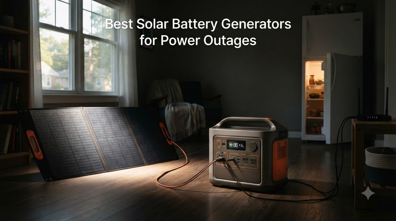 Best Solar Battery Generators for Power Outages