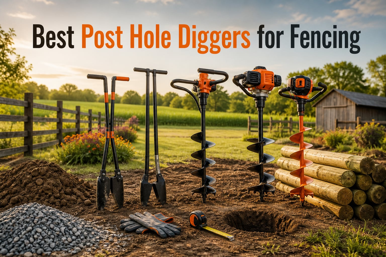 Best Post Hole Diggers for Fencing