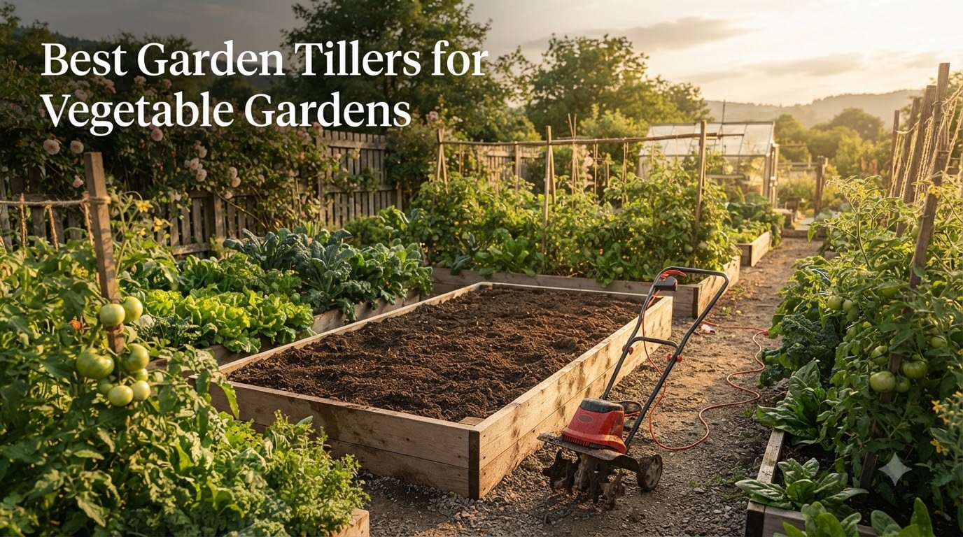Best Garden Tillers for Vegetable Gardens