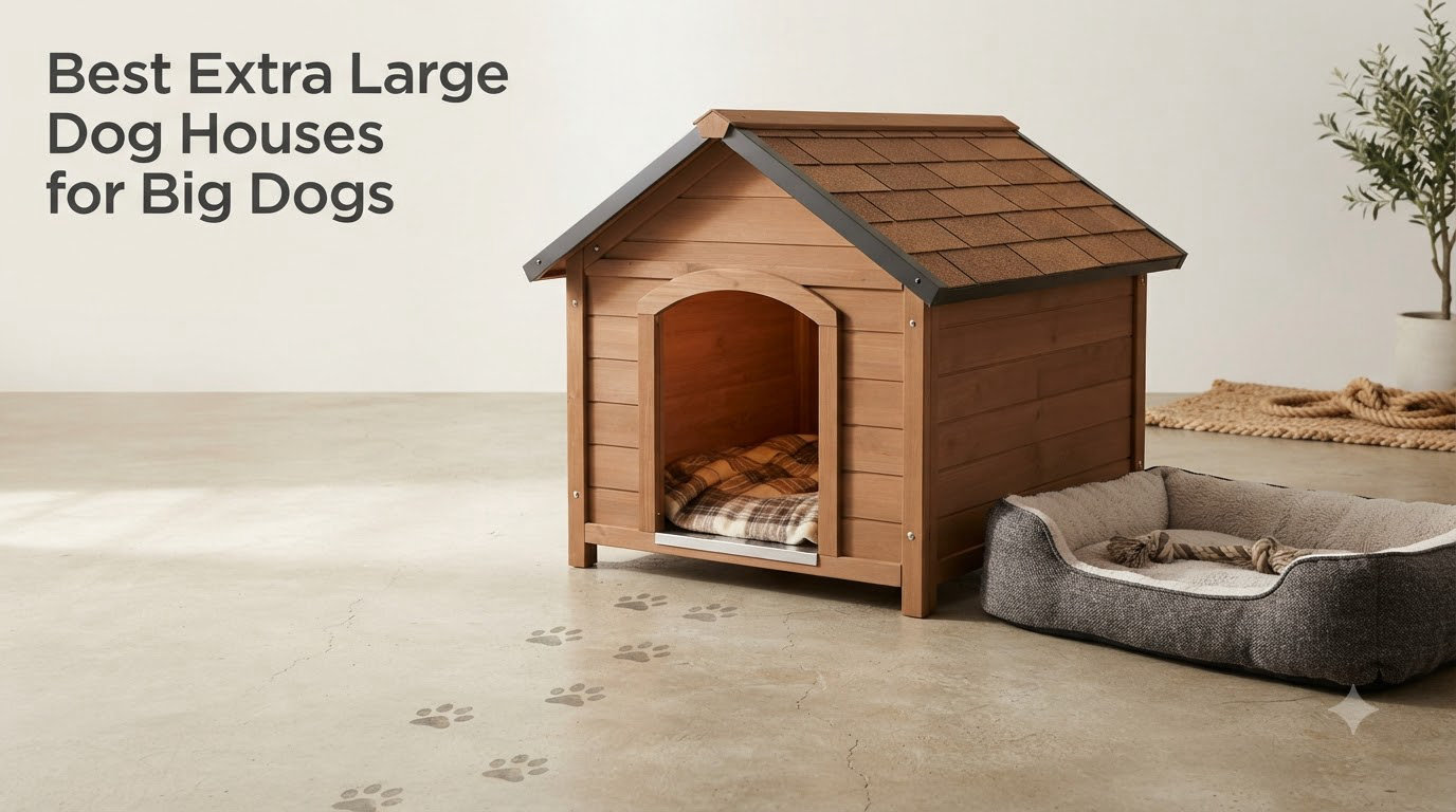 Best Extra Large Dog Houses for Big Dogs