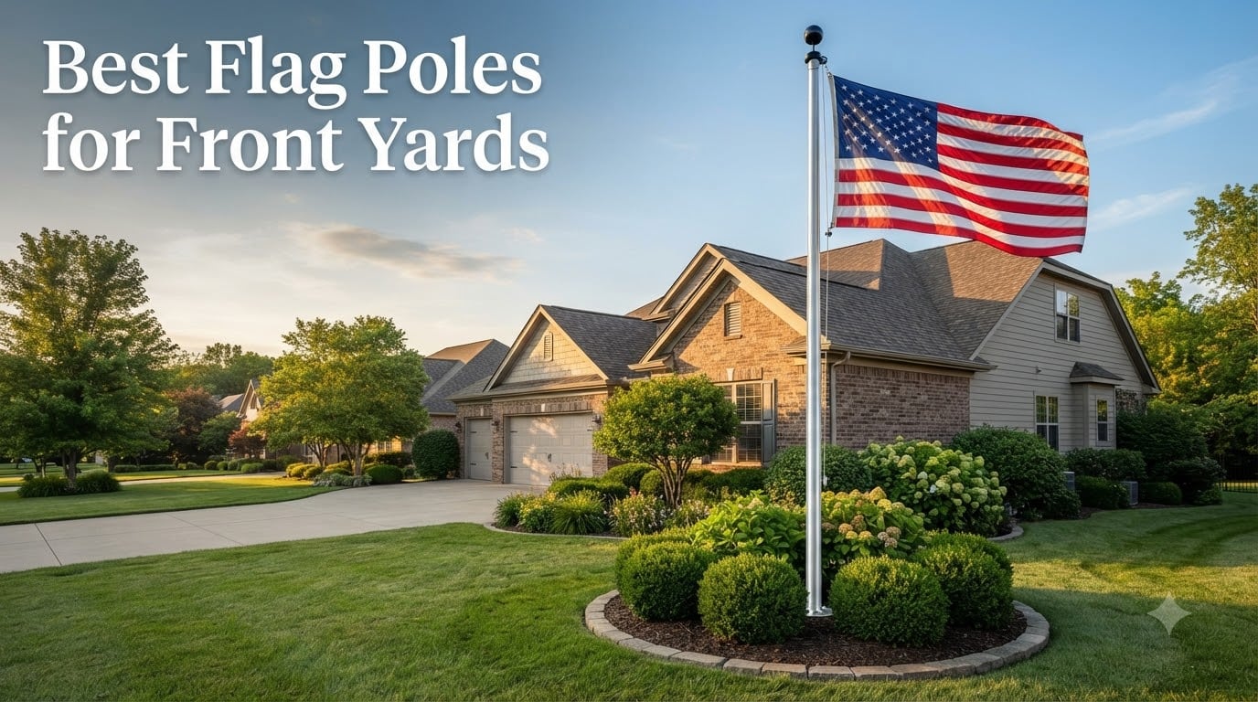 Best Flag Poles for Front Yards