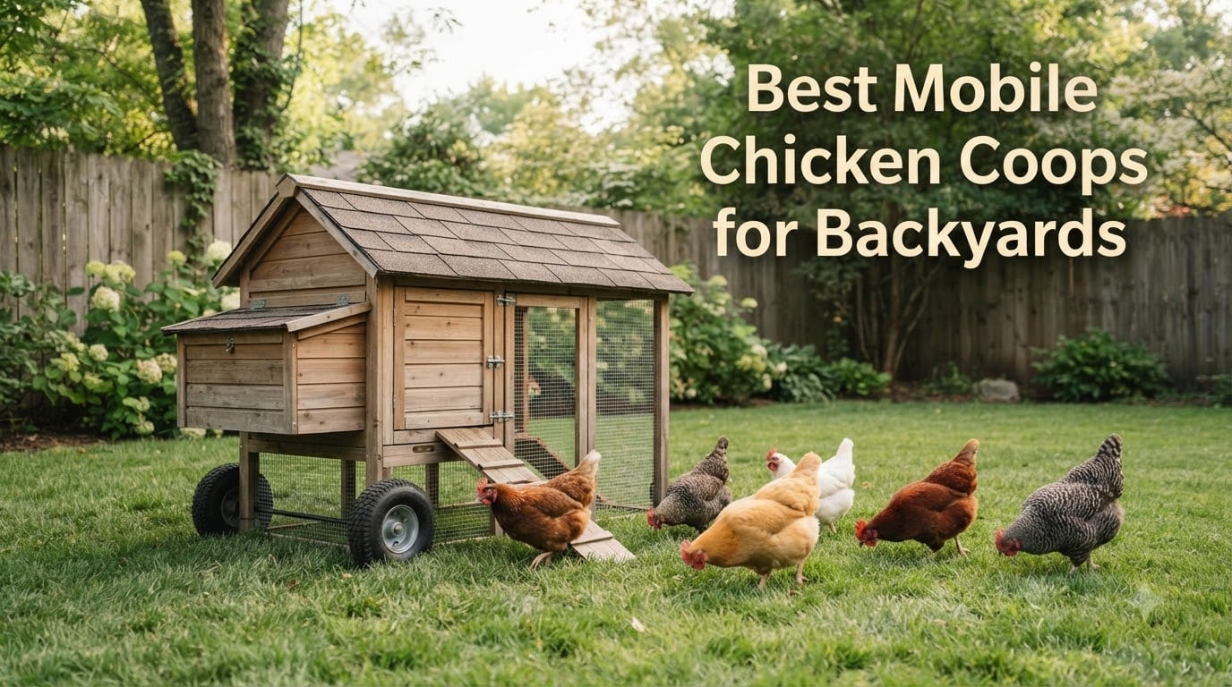 Best Mobile Chicken Coops for Backyards