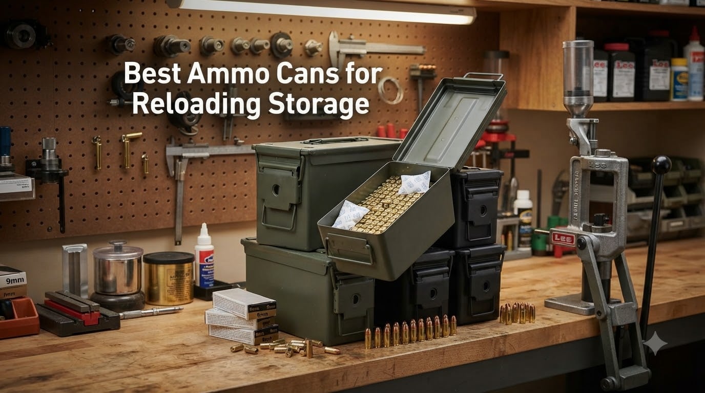 Best Ammo Cans for Reloading Storage