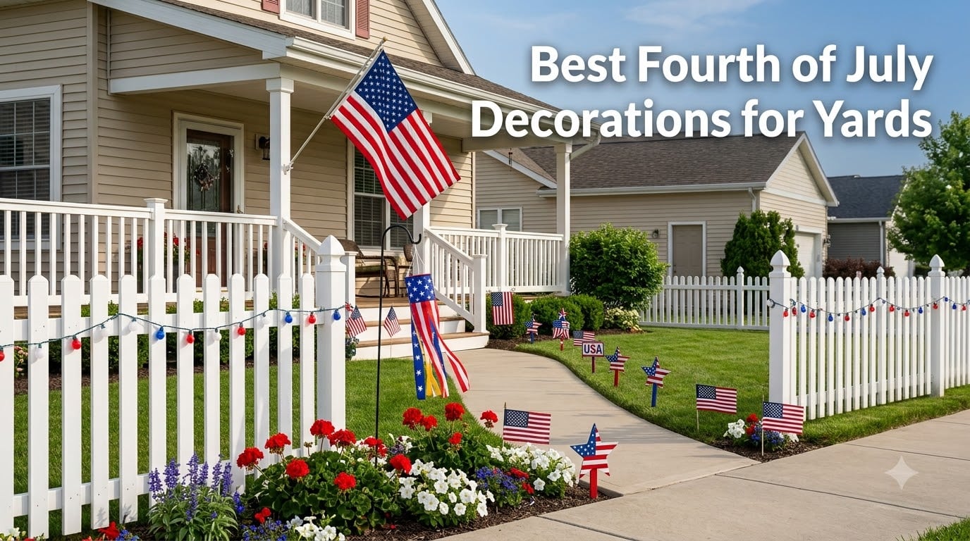 Best Fourth of July Decorations for Yards
