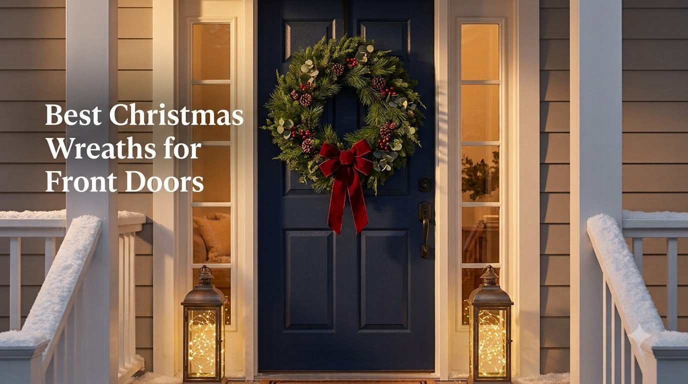Best Christmas Wreaths for Front Doors