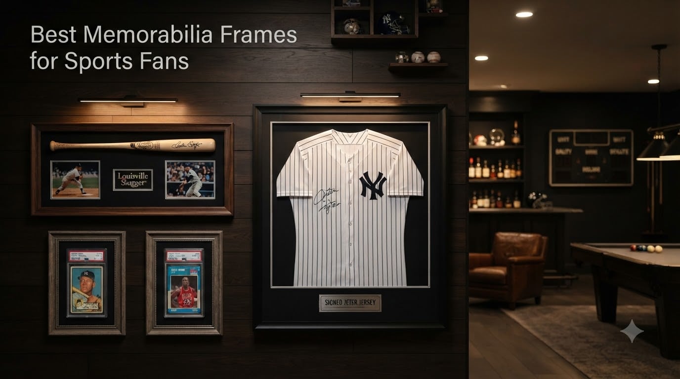 Best Memorabilia Frames for Sports Fans