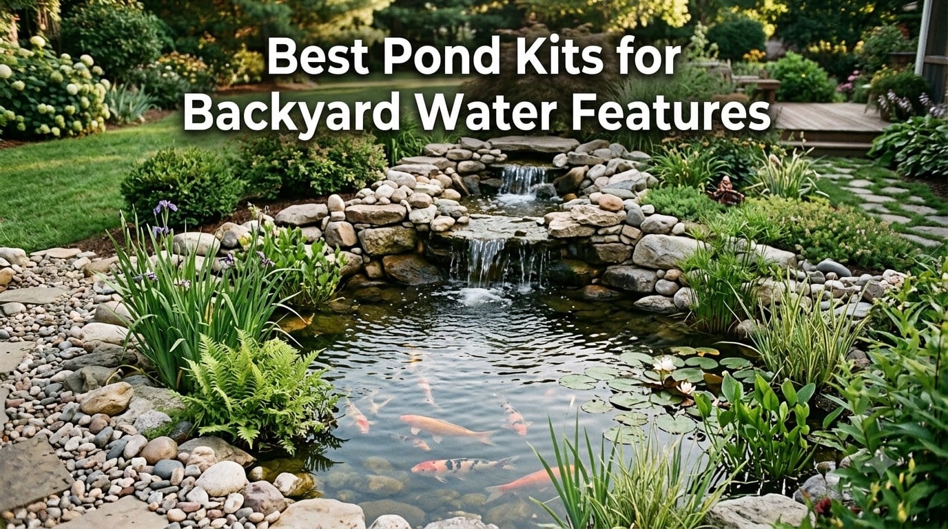 Best Pond Kits for Backyard Water Features