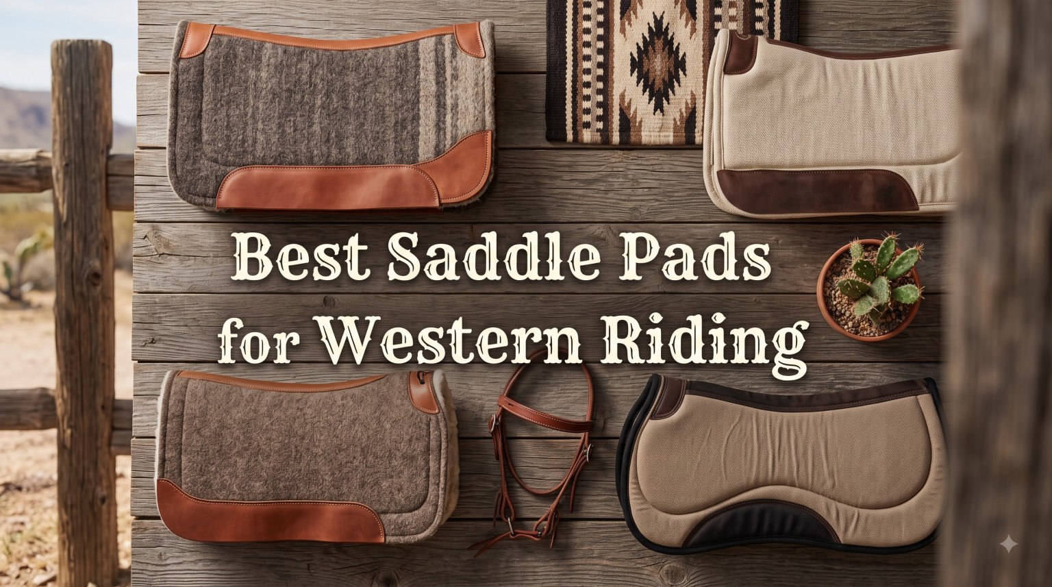 Best Saddle Pads for Western Riding