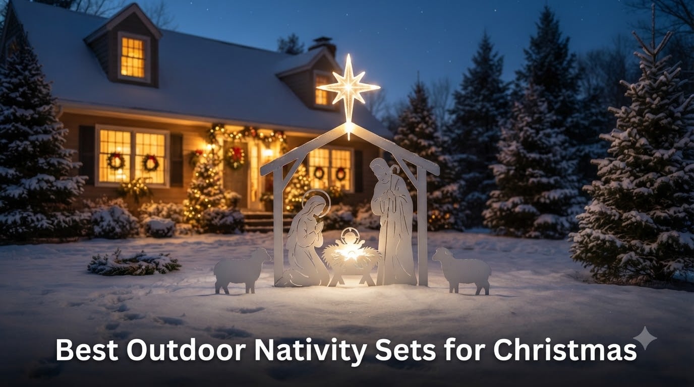 Best Outdoor Nativity Sets for Christmas
