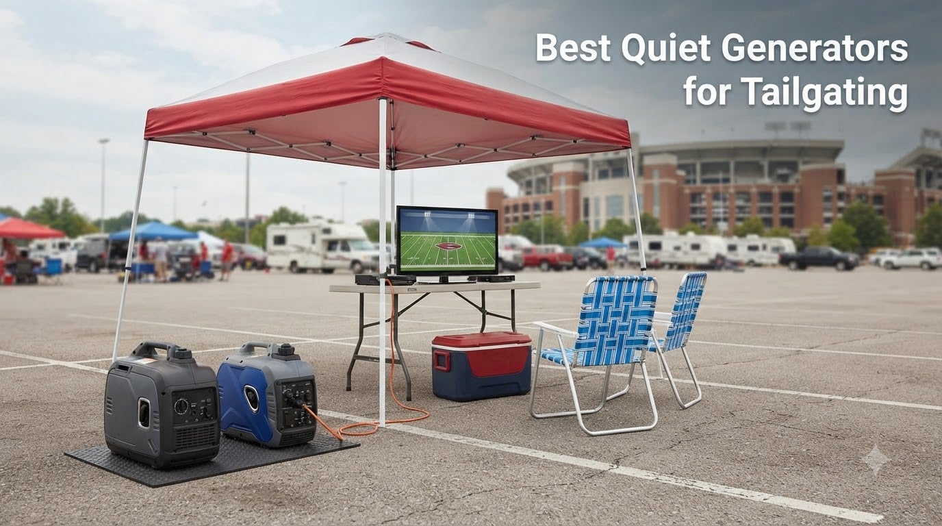 Best Quiet Generators for Tailgating